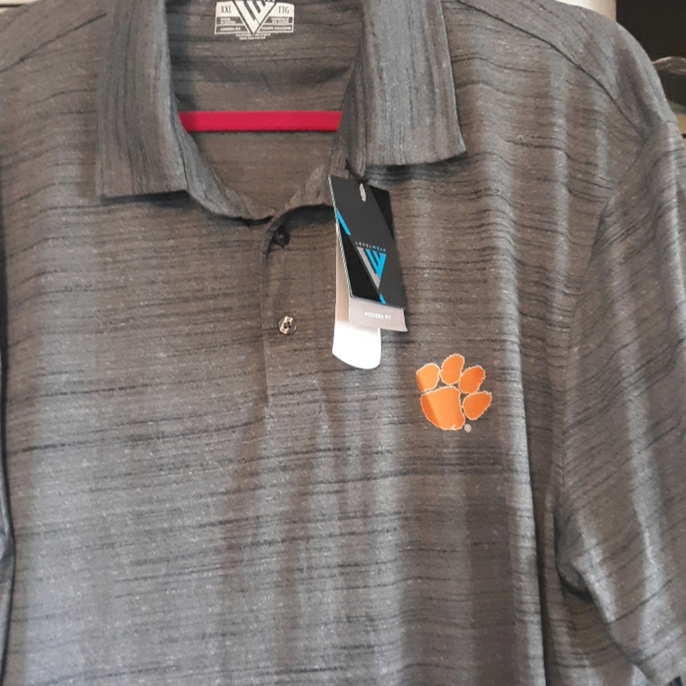 Level wear xxl mens clemson shirt